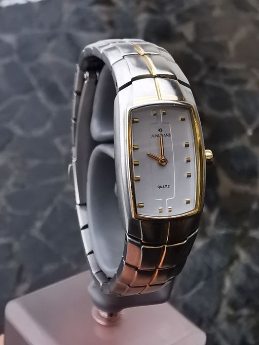 Ceas Junghans - Quartz Elvețian Ronda - Dama - 18*32,5 mm-Dama