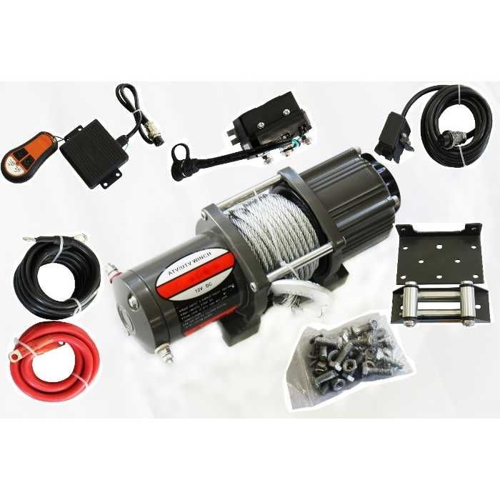 Лебедка 5500LBS, с дистанционно, 12V, до 2.5 т