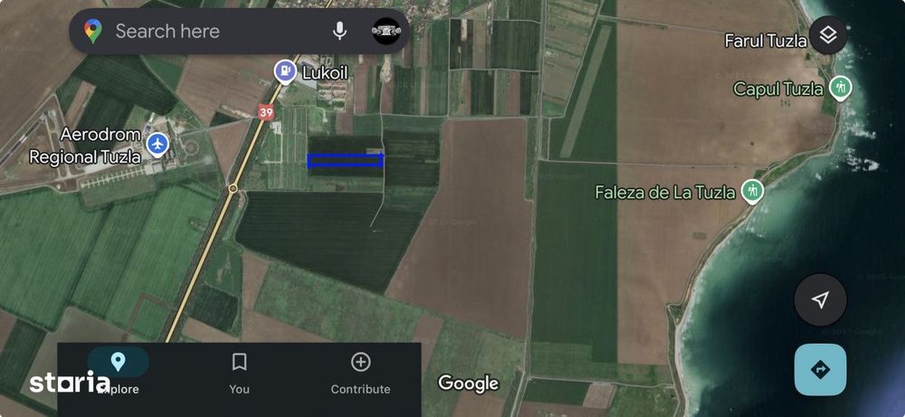 Teren intravilan 475 mp in Tuzla - loturi disponibile langa statiunea