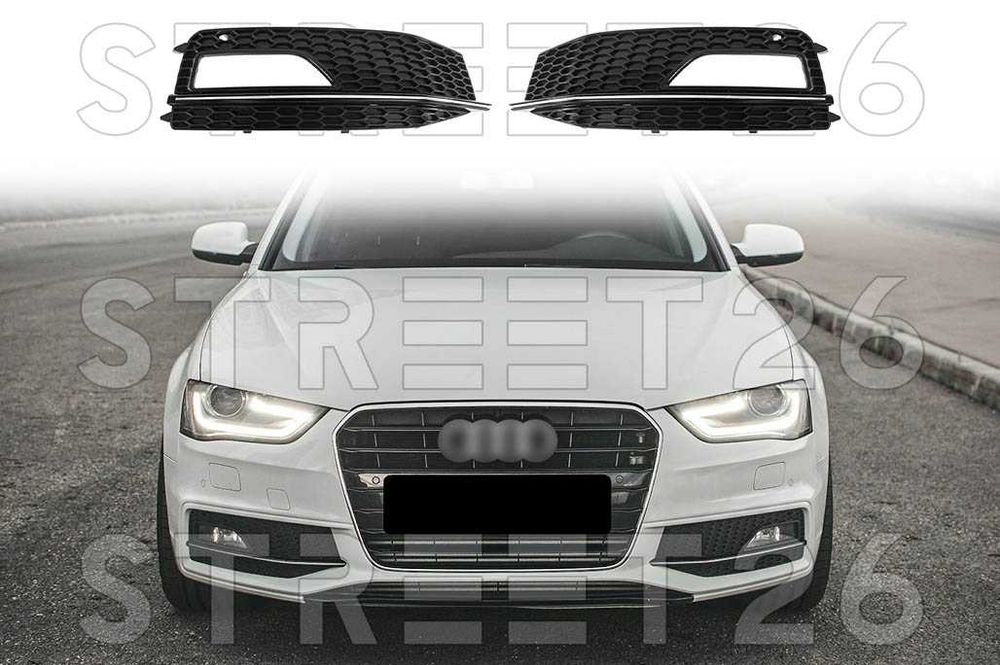 Grile Laterale Bara Fata Audi A4 B8 Facelift S-Line S4 (2012-2015)