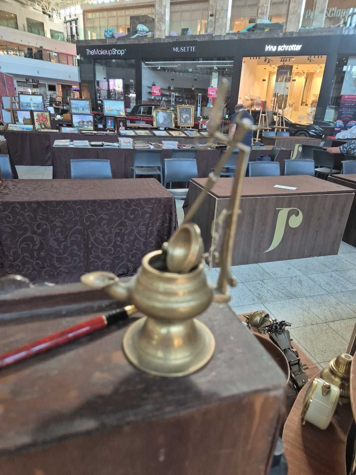 Lampă de Ulei din Alamă – Belgia