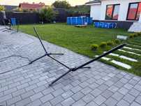 Set De 3 Suporti Metalici 310cmx100cm Pentru Hamace, Stare Buna