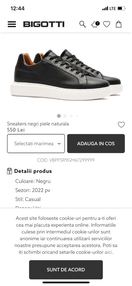 Pantofi casual Bigotti