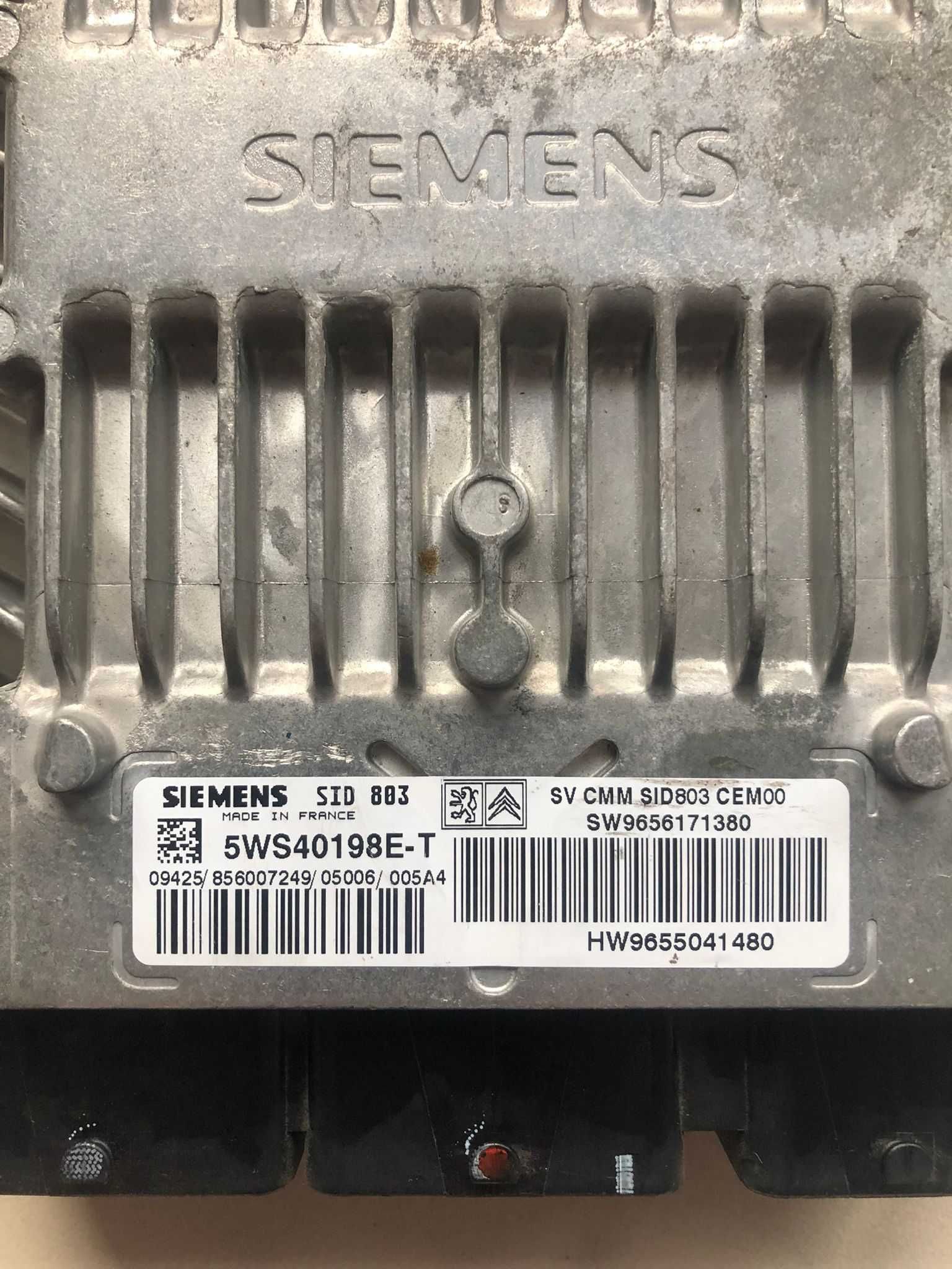 Calculator motor Citroen C5 2.0 hdi 9656171380 5WS40198E-T SID803