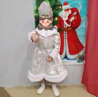 Продам костюм снежной королевы за 5 тыс..платье +корона на 3-4 года