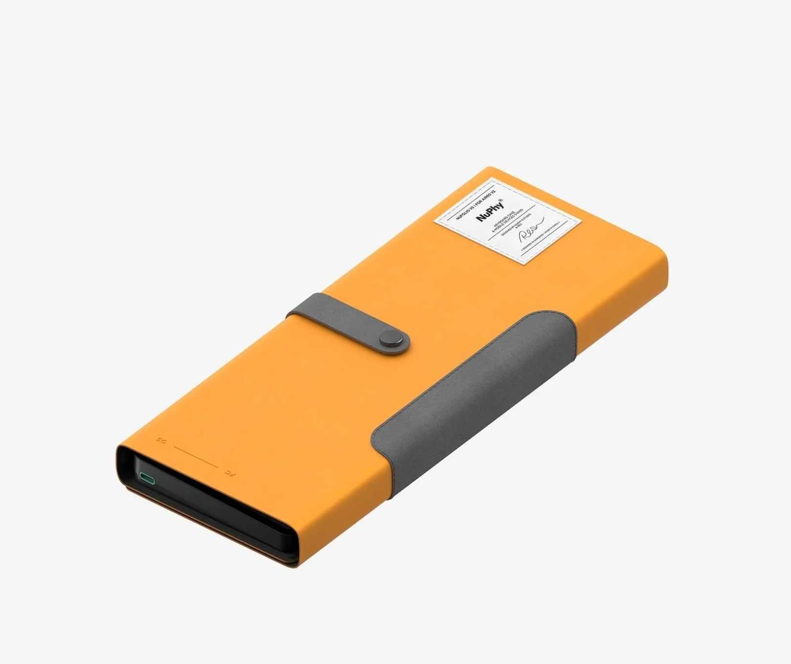 Nuphy Air60 (v2) + Everest коврик + белые кейкапы + кейс
