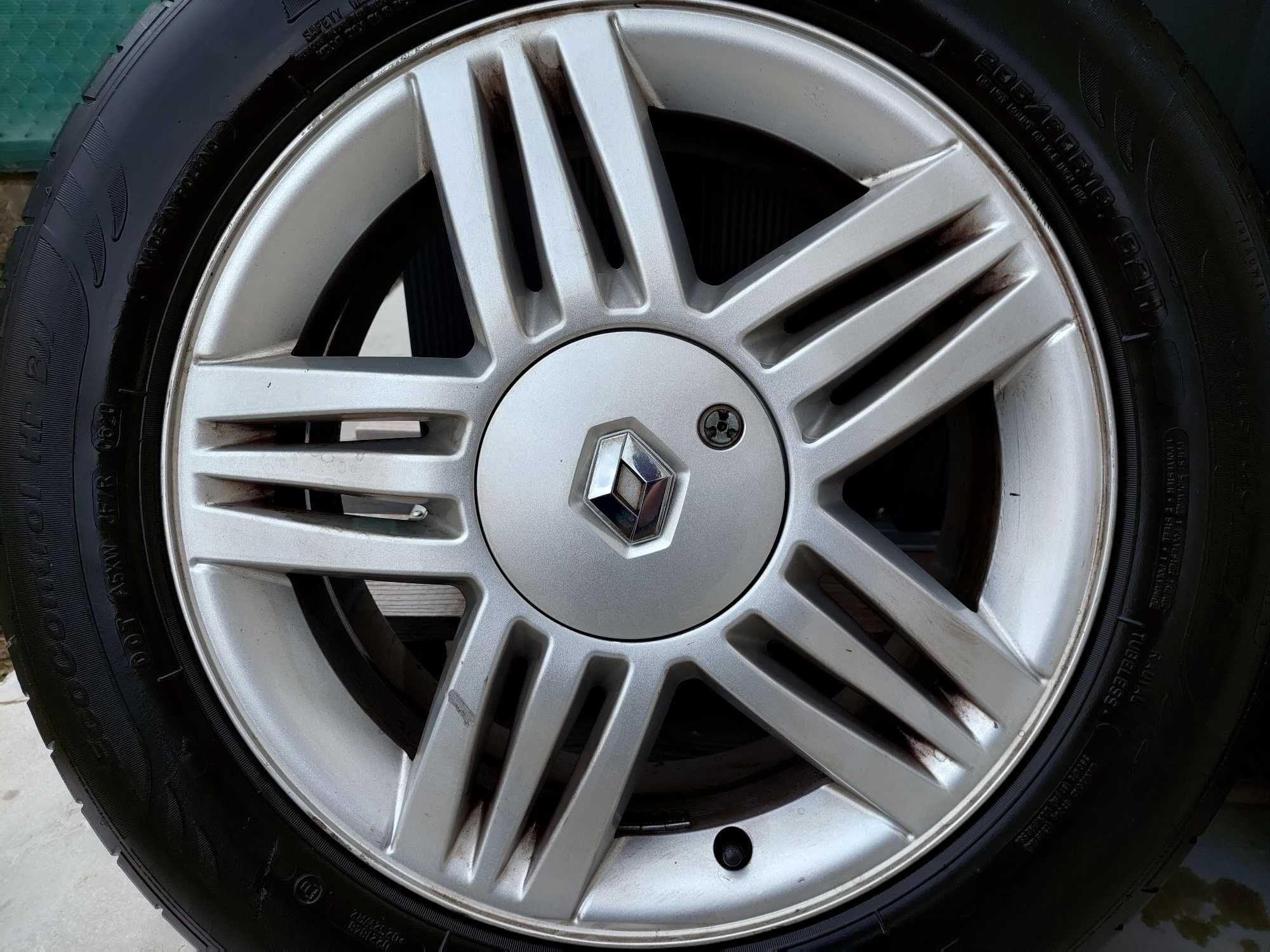 Джанти 16" от Renault Scenic 2 с летни гуми 205/60/16