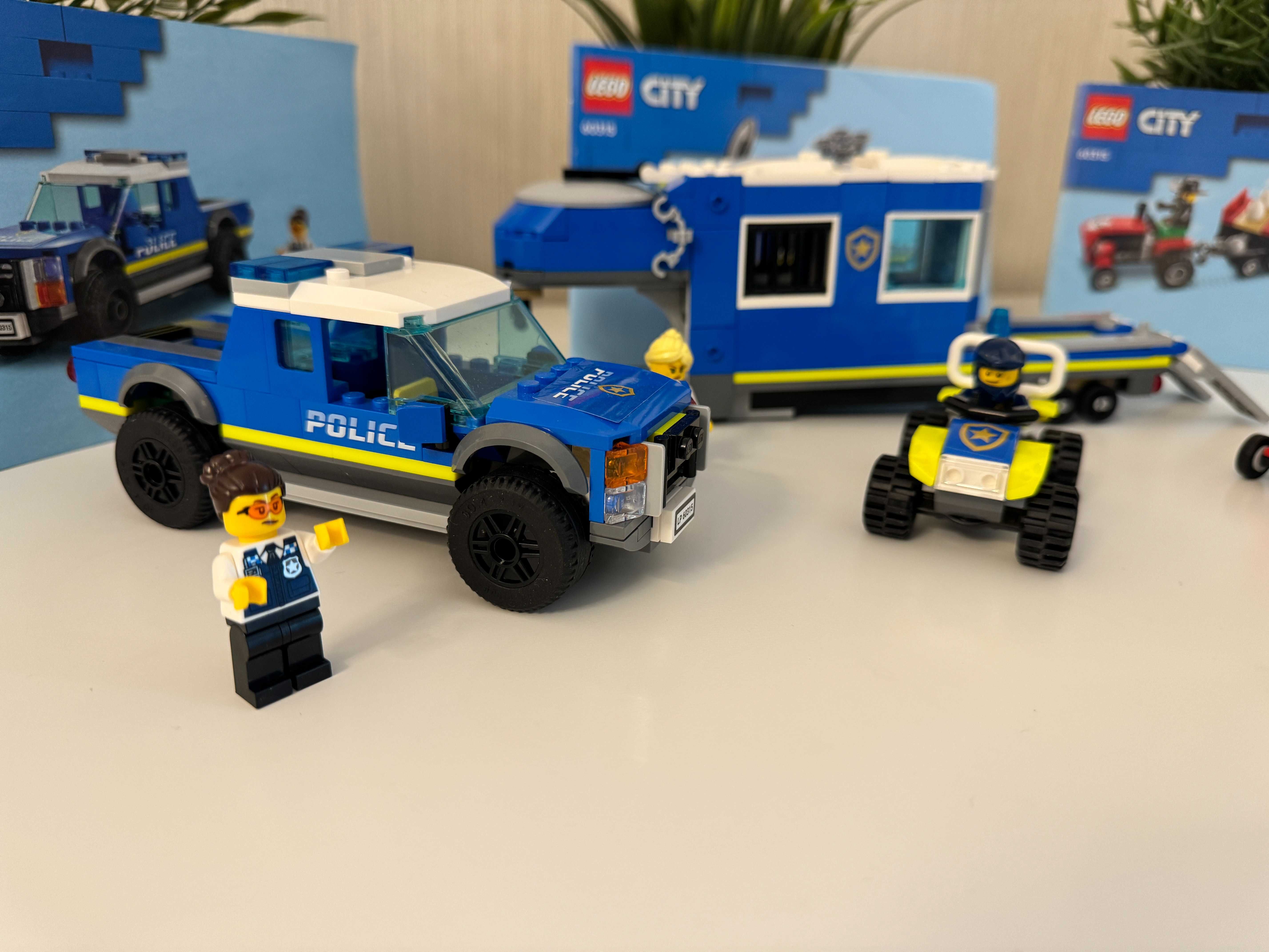 LEGO City - Masina Centru de comanda mobil al politiei 60315, 436 pie