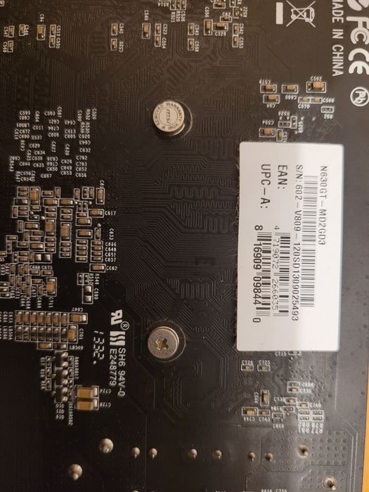 VGA MSI Nvidia GeForce GT 630, 2Gb DDR3,128 bits,impecabila
