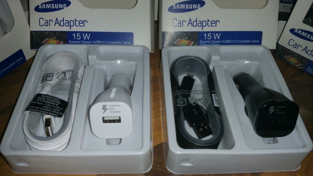 Incarcator auto+cablu Fast Charge original Samsung S6 7 8 9 10 Note8 9
