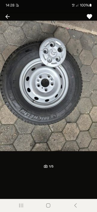 Jante Anvelope Peugeot Citroen Fiat 225 75 16