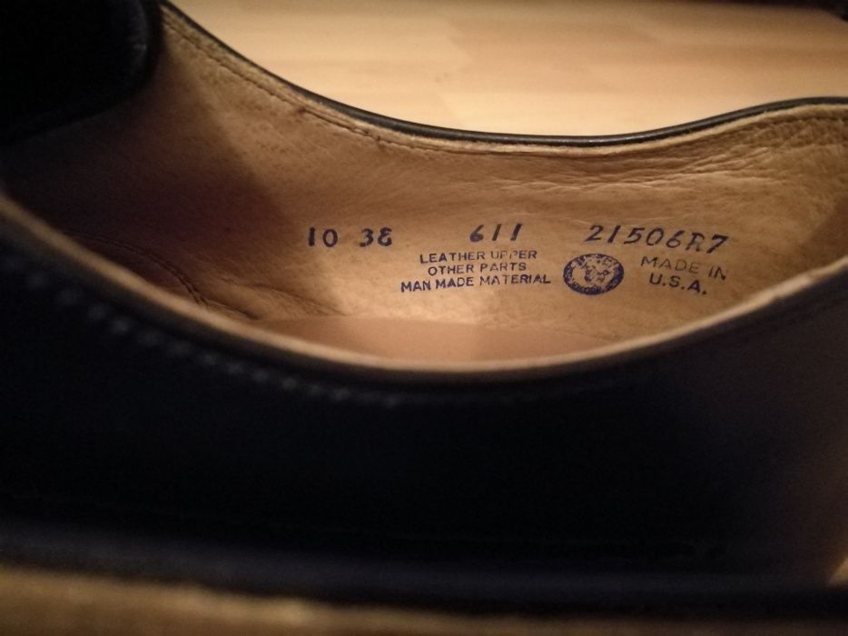 Vand pantofi barbatesti toamna piele made in USA