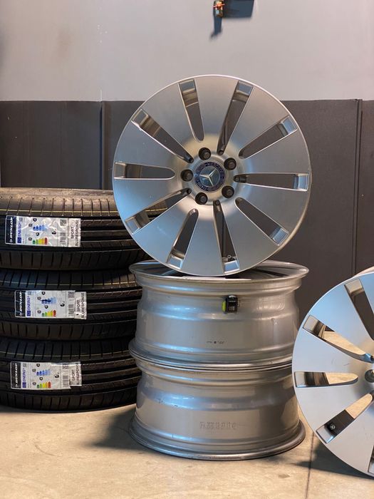 Set 4 Jante alia 17 5x112 Originale Mercedes Glc C Class W204 W205