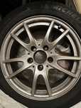 Jante + cauciucuri Michelin R16