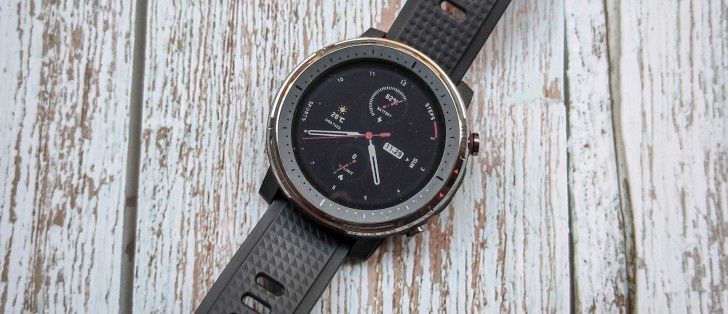 Smartwatch AMAZFIT Stratos 3, Wi-Fi, Android/iOS, silicon, Black