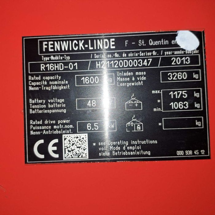 Продавам Linde Reach Trucks R16HD-01