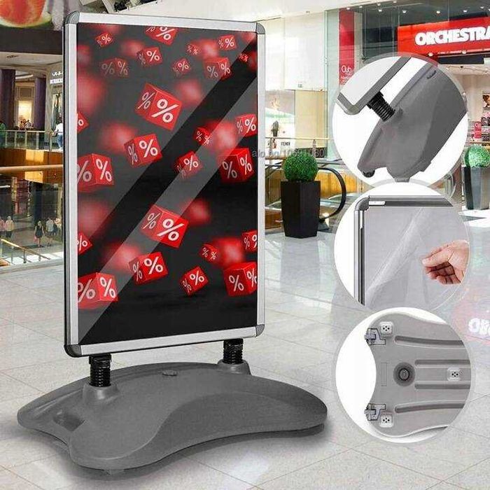 Рекламна стойка/рекламно табло 63,5 x 115,0 x 35,0 см