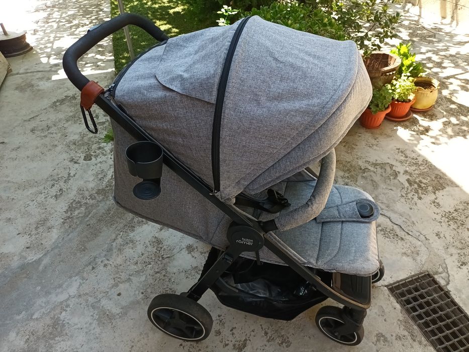 Britax Römer B-Agile M Pushchair Birth to 4Y (22 kg) Elephant Grey