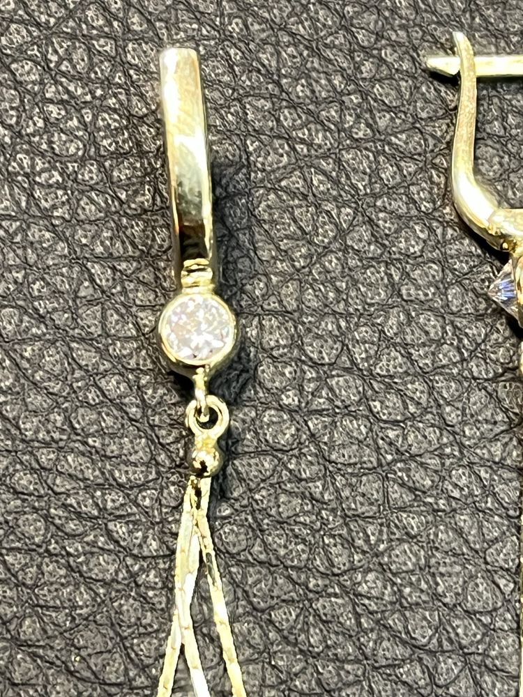 Златни обеци ЧИСТО НОВИ 14 карата 585 zlatni obeci zlaten gold
