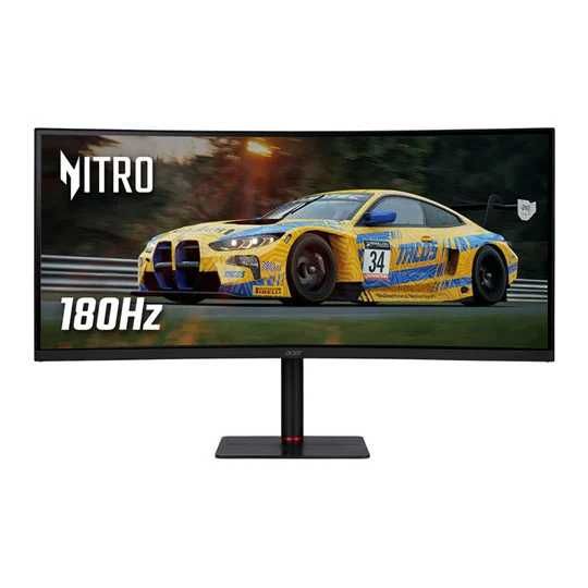 Monitor ACER Nitro XV345CURV3, 34", WQHD, 180Hz, HDR10 NOU GARANTIE