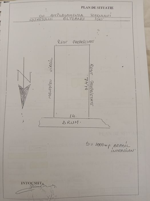 casa + teren - arges - vranesti
