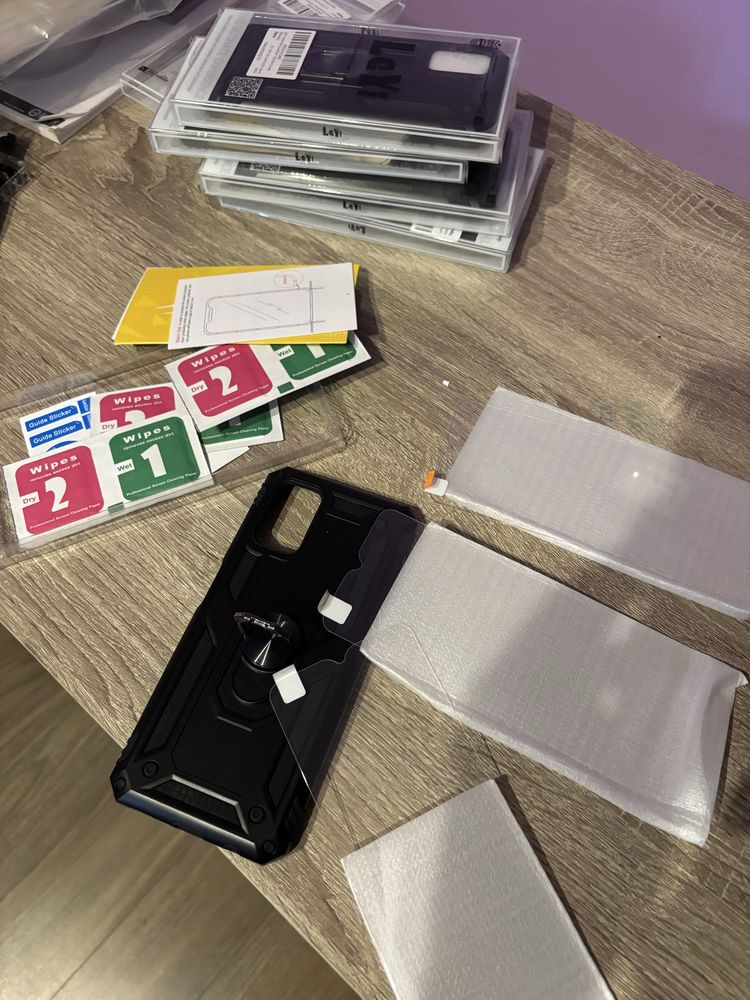 Husa + 3 folii sticla samsung A03s