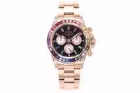 Rolex Daytona 40mm Rainbow Rose ETA Automatic 1 la 1