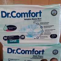 Продам памперсы dr. Comfort для взрослых размер M, 30 шт. В упаковке.