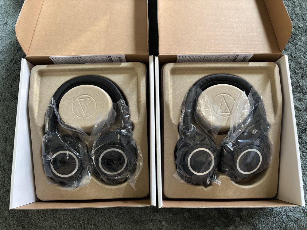 Слушалки Audio-Technika ATH-M50x (професионални мониторинг слушалки)