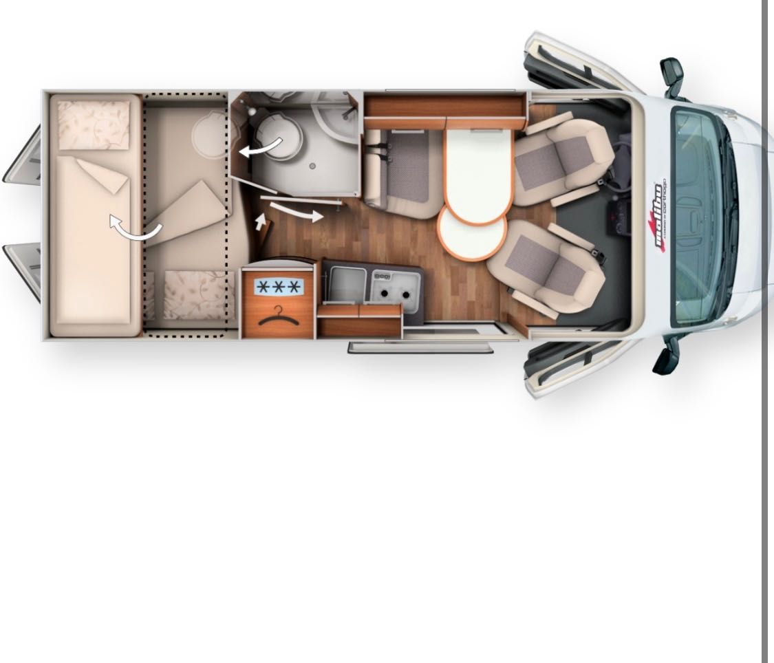 Autorulota Campervan Malibu Cartago