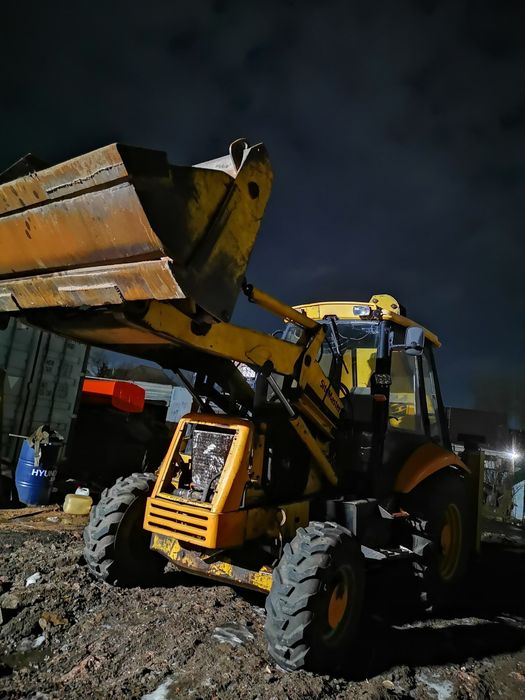 Услуги трактора: эксковатор погрузчик