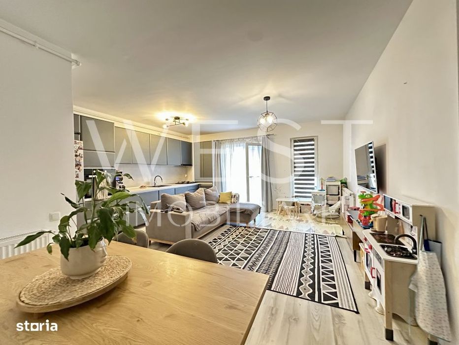 Ap 2 camere 61mp UTIL | EROILOR | Finisat si mobilat MODERN | Parcare