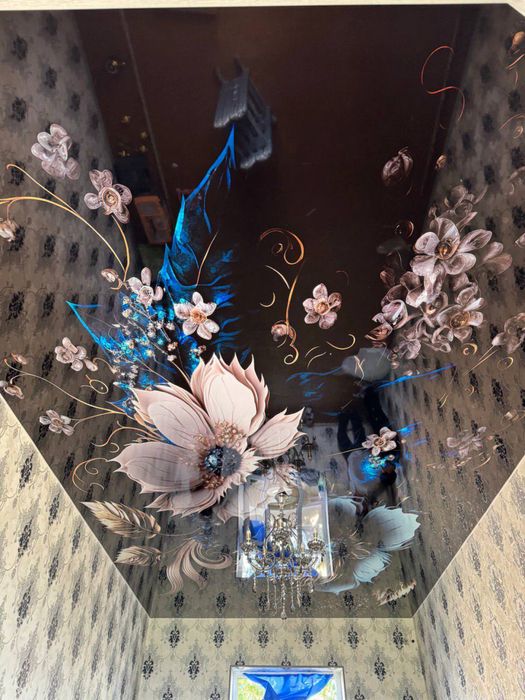 Натяжные потолки 90 сум