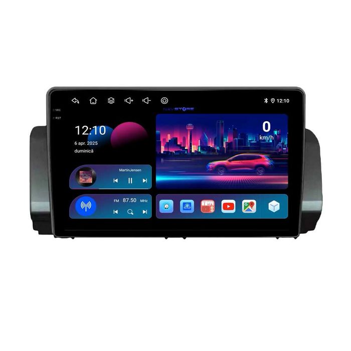 Navigatie Dedicata Dacia Logan (2021-2023), 9Inch, Bluetooth, Carplay