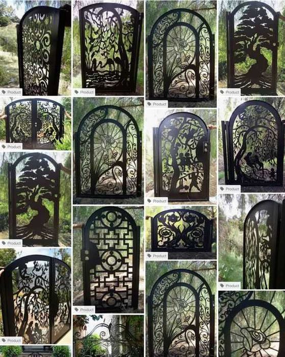 Usi metalice diferite modele