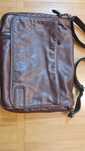 Geanta piele Claudio Ferrici / geanta vintage piele