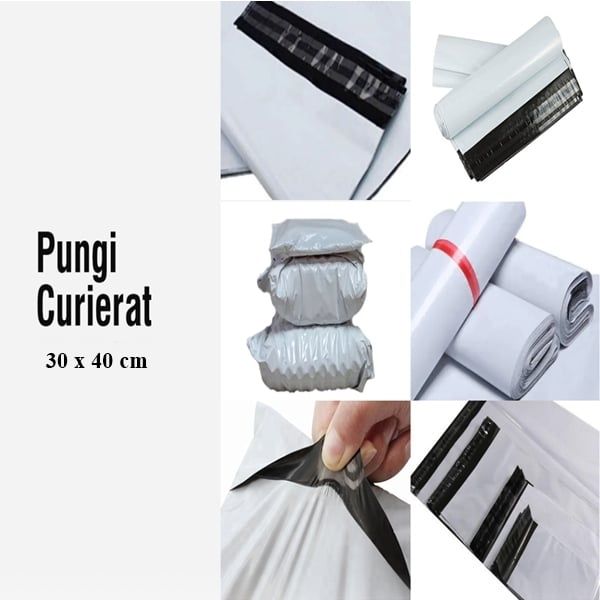 Pungi curierat, banda adeziva, 30х40 cm, 55 μm, 5000 buc