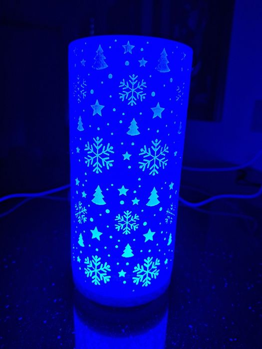 Коледна нощна лампа