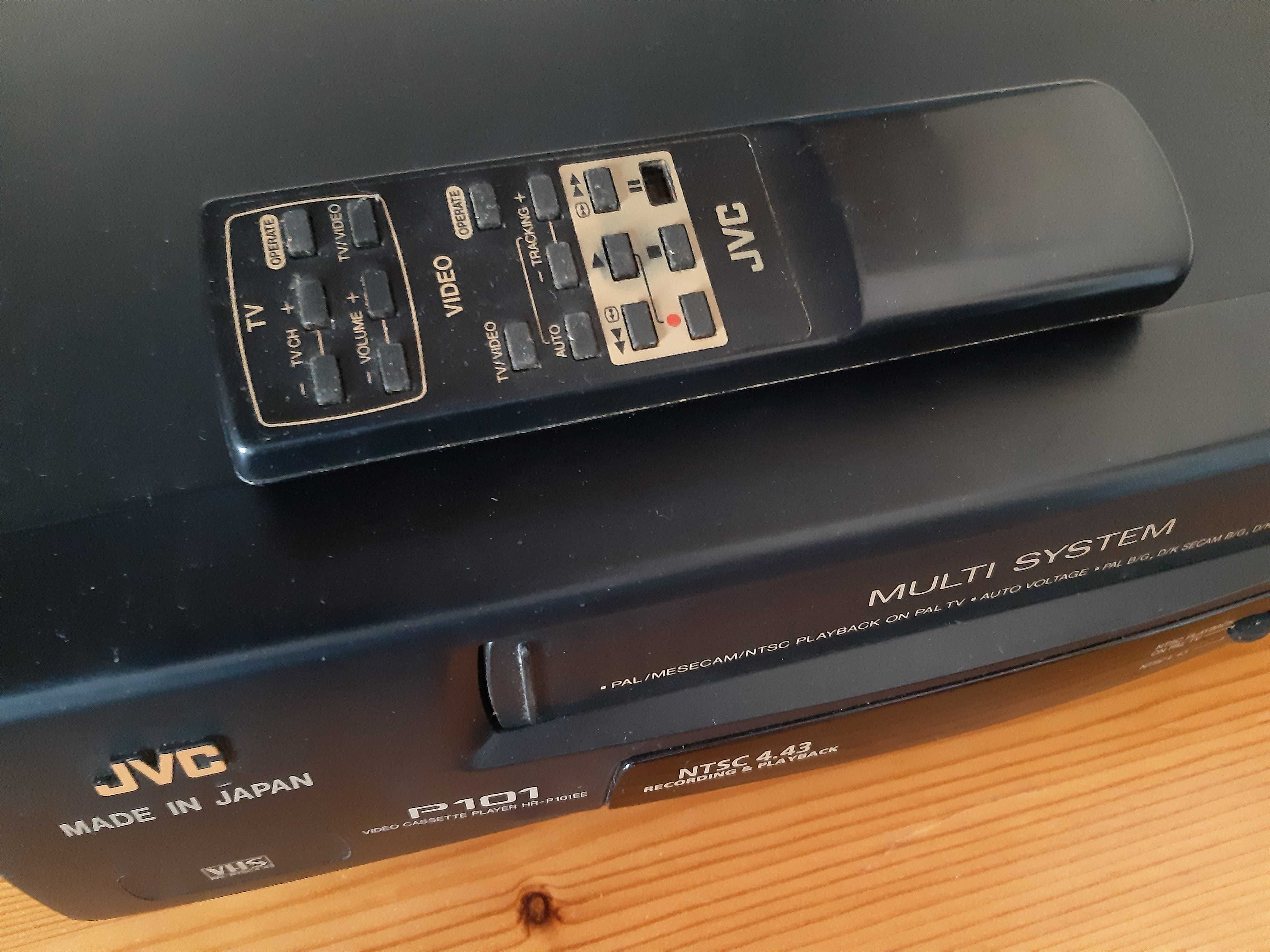 Видео Рекордер VHS JVC Multi System P 101 Made in Japan