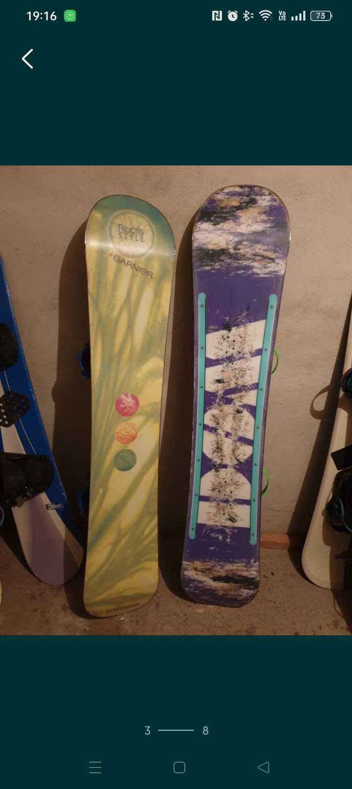 Echipament snowboard placa snowboard + boots snowboard