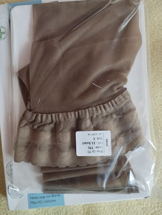 Ciorapi compresivi cu bandă