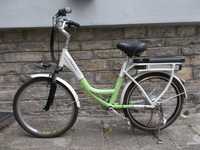 Електрически алуминиев велосипед 24"може и без батерия