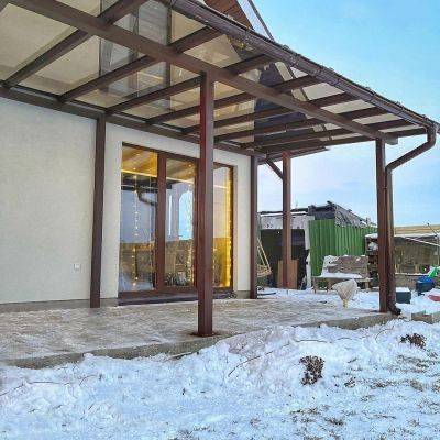 Навесы террасы козырьки беседки веранды сварочные работы сварка