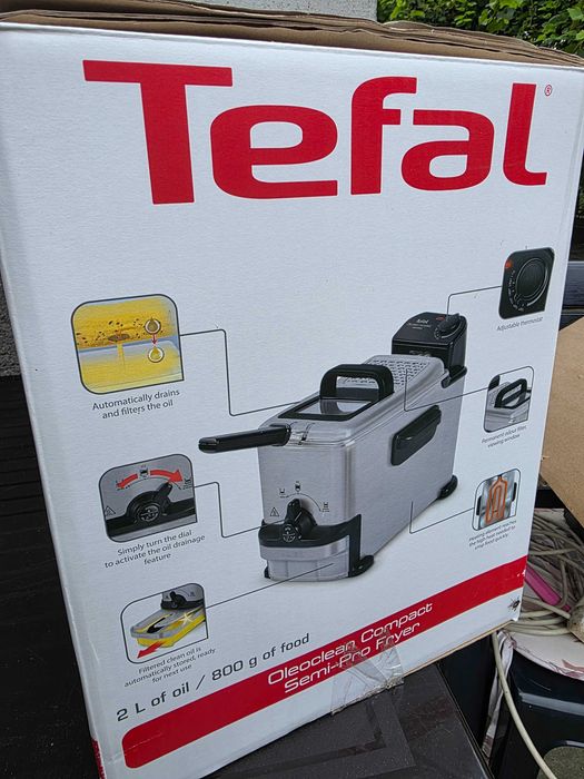 Friteuza tefal cu filtrare de ulei
