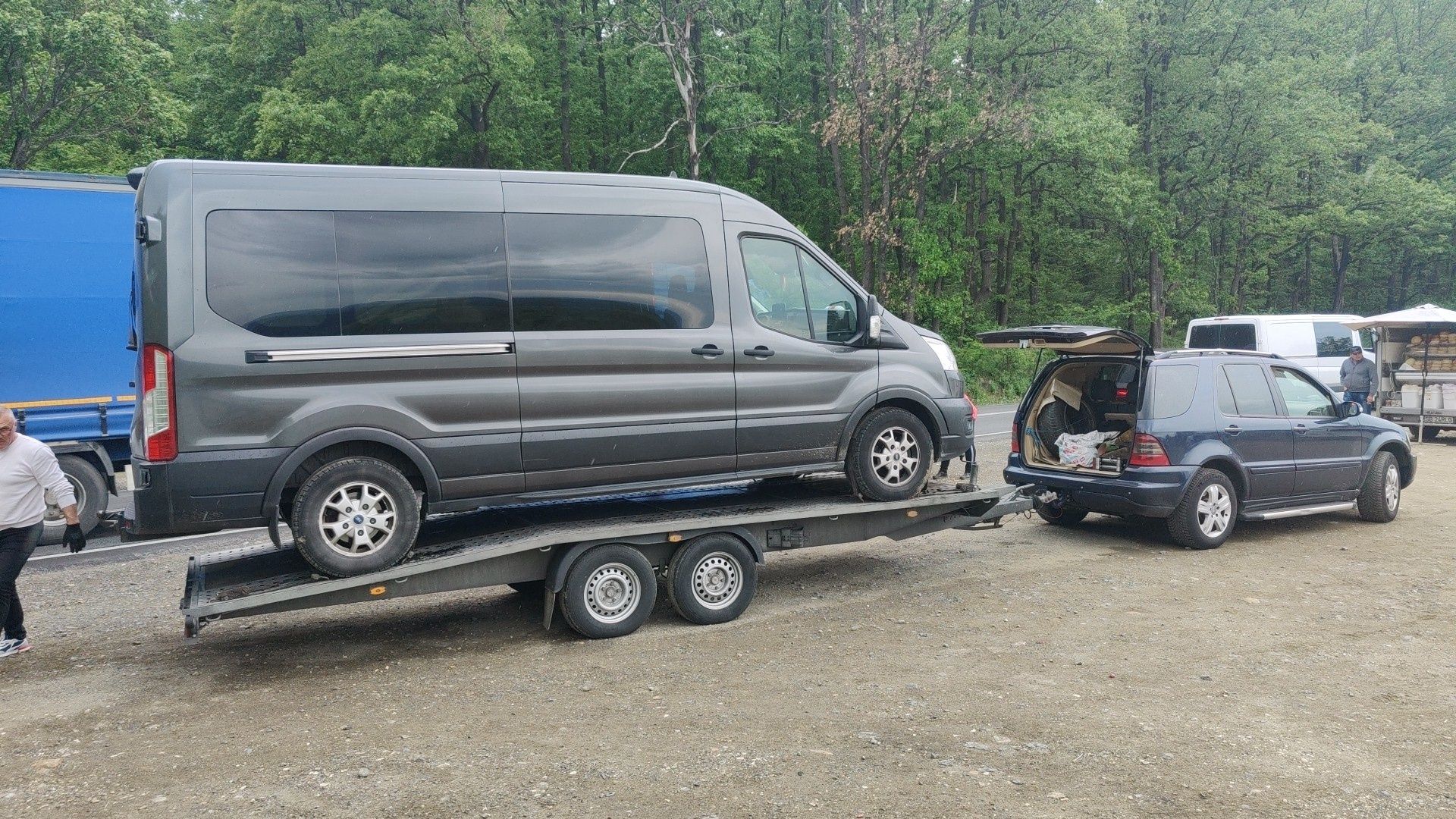 Tractari auto platforma non stop Ungaria Austria Cehia Slovenia italia