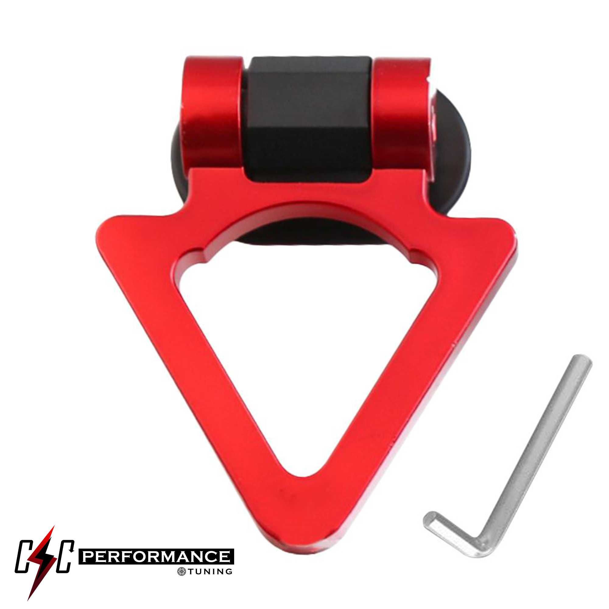 Carlig remorcare RACING sport tuning TOW HOOK PLASTIC triunghi