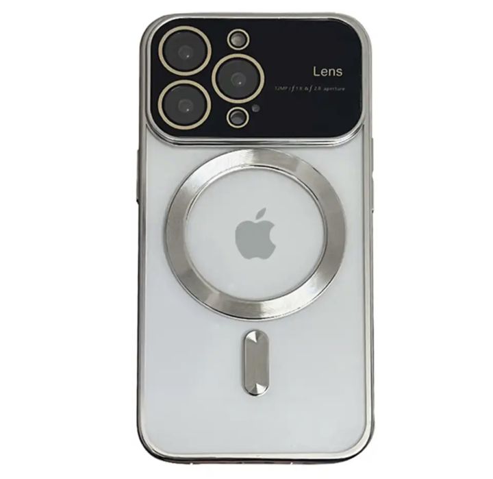 Iphone 14/15/PRO/PLUS/PRO MAX - Husa Silicon Magsafe Camera Lens