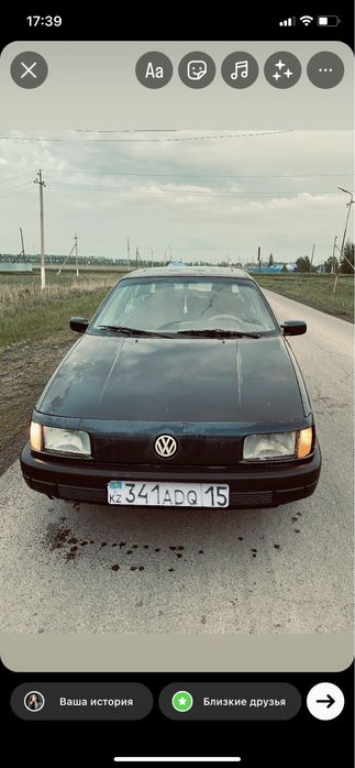 Volkswagen Passat B3, 1993 г. — родная покраска, немецкая машина!
