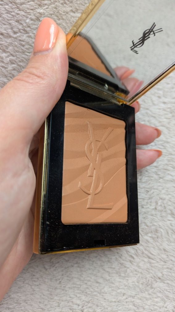YSL бронзираща пудра и червила 2 бр