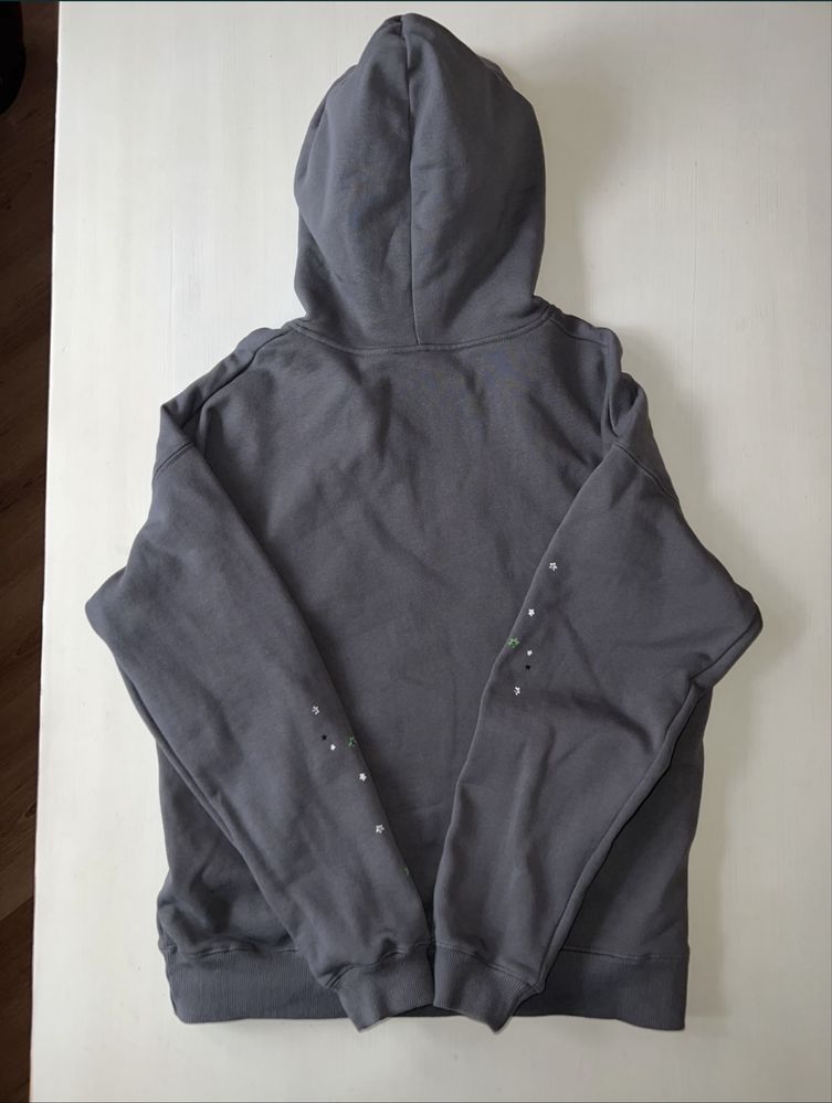 Sp5der/Spider Wait Web Hoodie Slate Gray